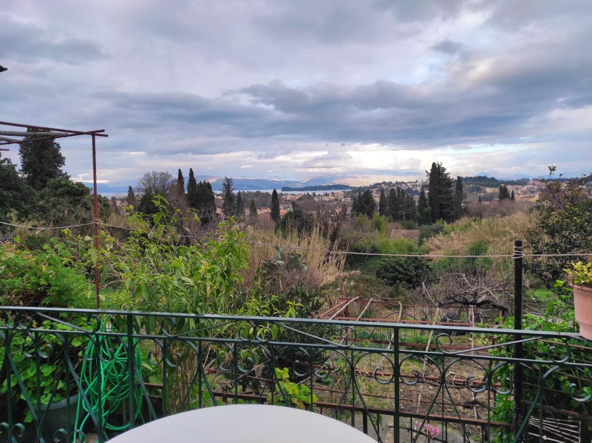 Corfu countryside apartment Potamós Exterior foto