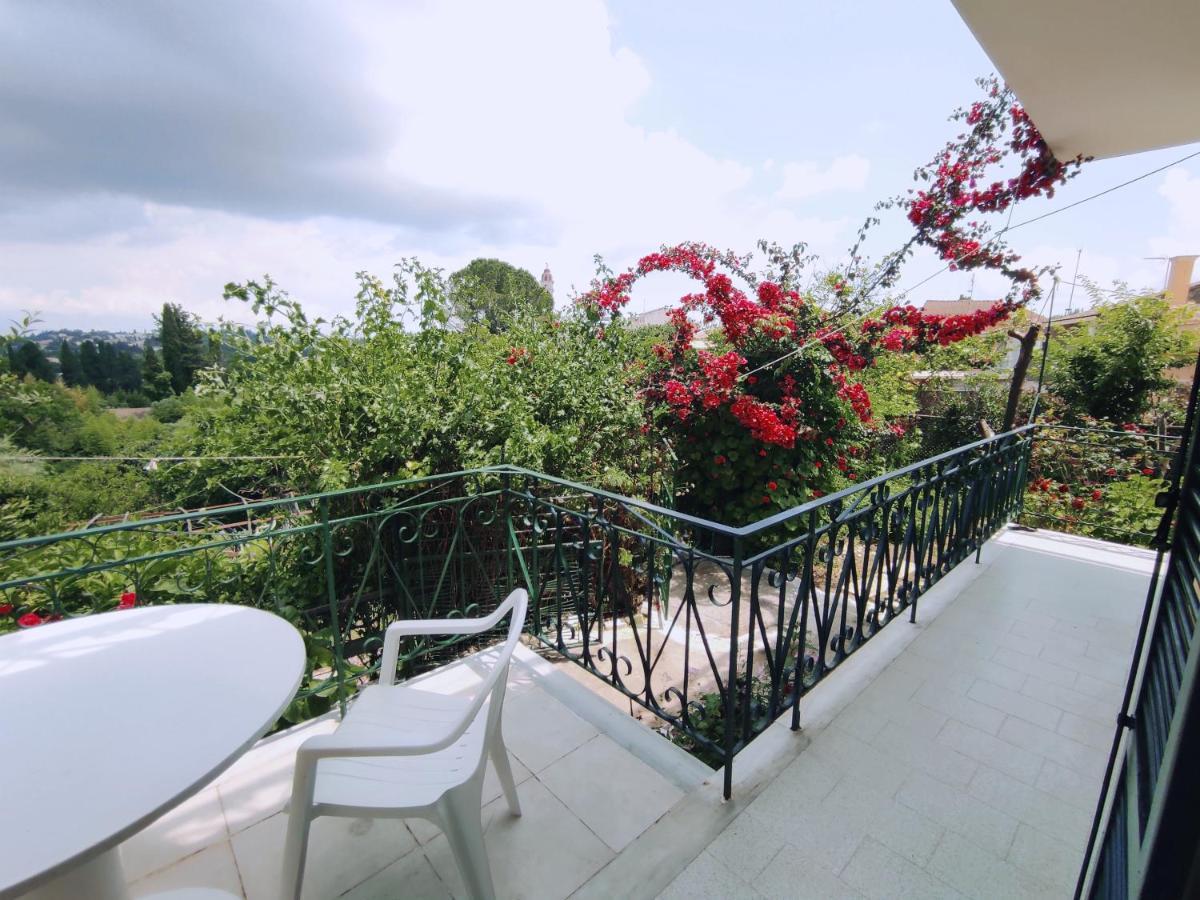 Corfu countryside apartment Potamós Exterior foto